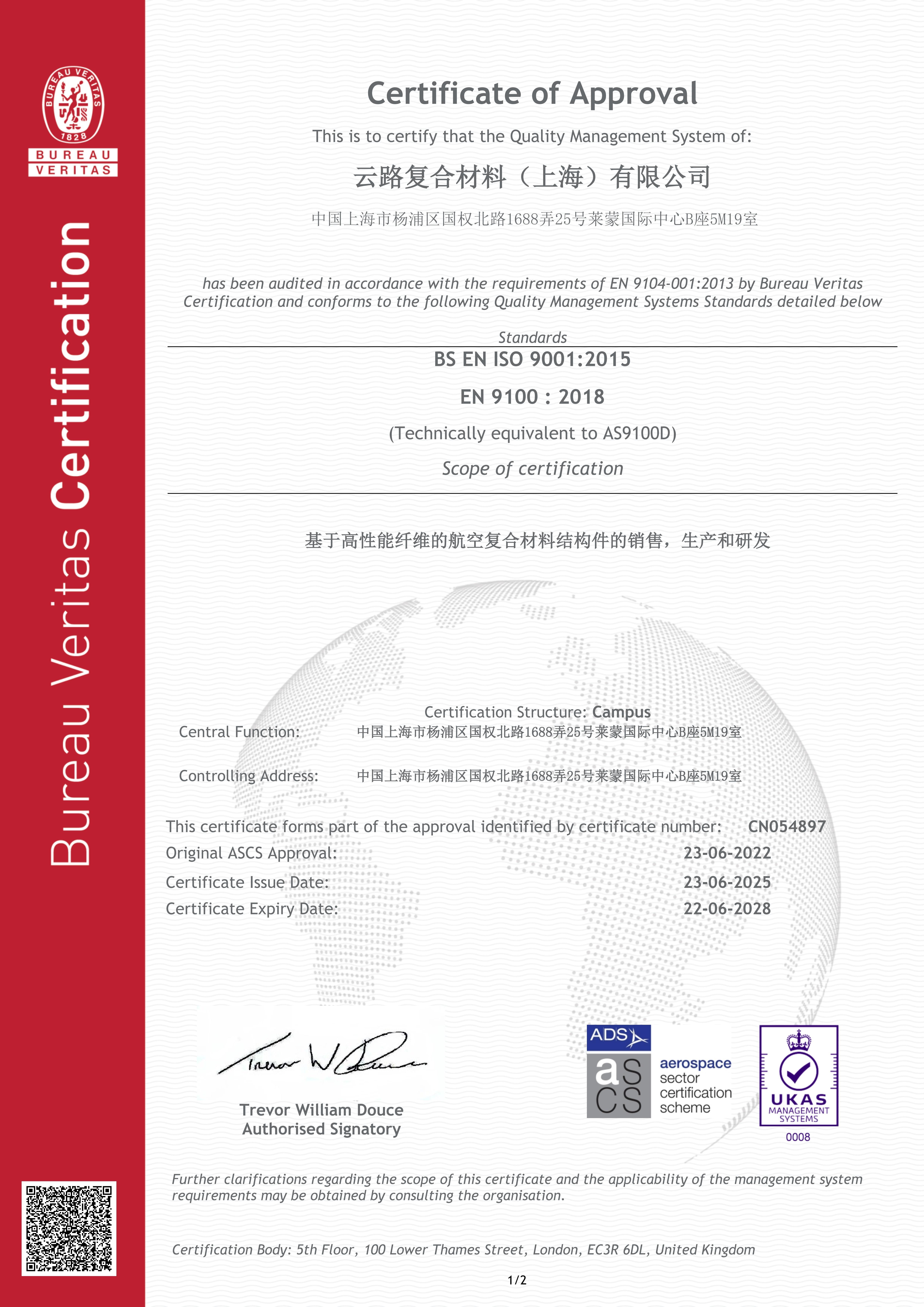 Honors and Qualifications